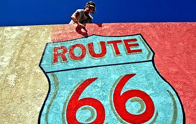 Route 66 in Needles jigsaw puzzle
