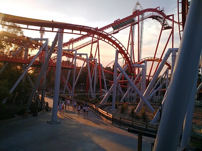 Knotts Roller Coaster