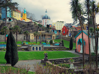Portmeirion-Gales jigsaw puzzle