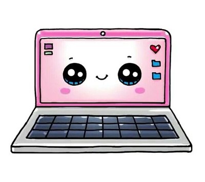 Laptop kawaii