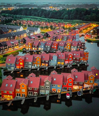 Houses jigsaw puzzle