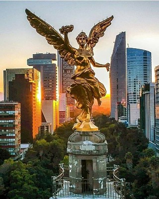 Ãngel de la independencia jigsaw puzzle