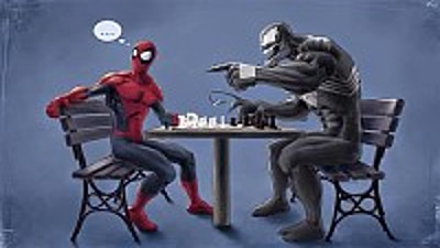 Hombre araÃ±a y Venom