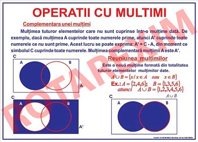 פאזל של OPERATII CU MULTIMI