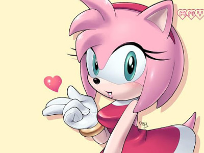 פאזל של amy rose