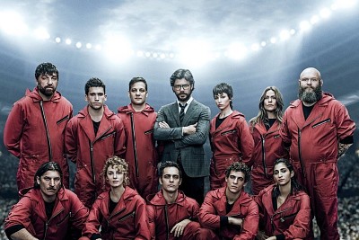 LA CASA DE PAPEL jigsaw puzzle