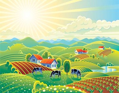 paisaje rural jigsaw puzzle