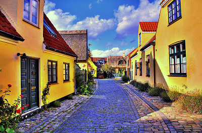 Calle en Dinamarca