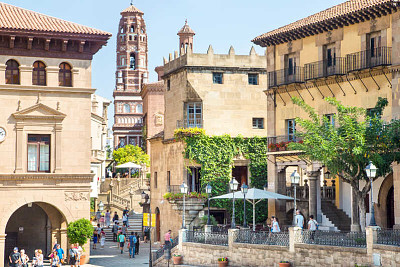 Pueblo EspaÃ±ol - Barcelona jigsaw puzzle