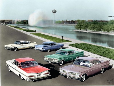 1959 GM line jigsaw puzzle