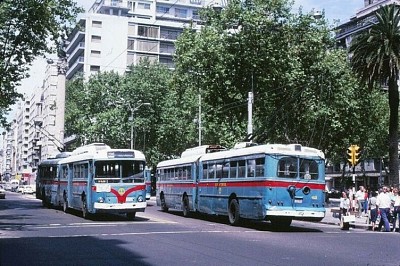 פאזל של Troley en Montevideo