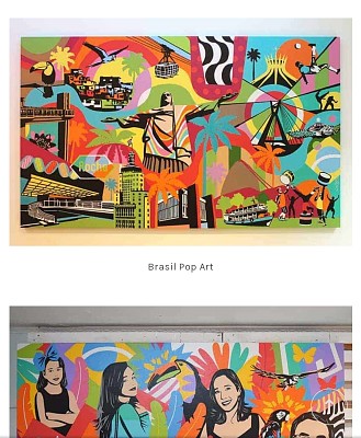 פאזל של Pop Art- Brasil