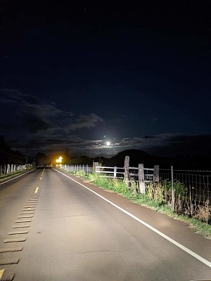 Driving home alone - Molokai, Hawaii jigsaw puzzle