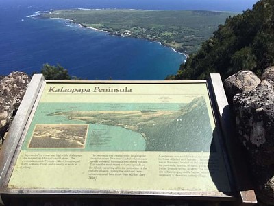 Kalaupapa Lookout Molokai Hawaii