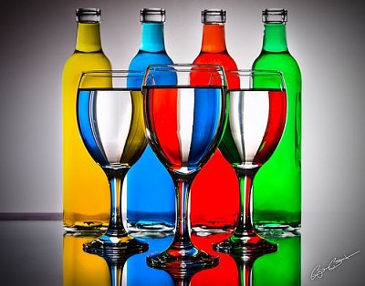 Color Bottles jigsaw puzzle