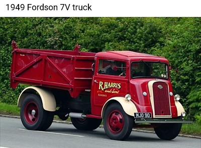 1949 Fordson Truck jigsaw puzzle