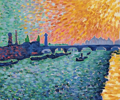 derain ciel orange jigsaw puzzle