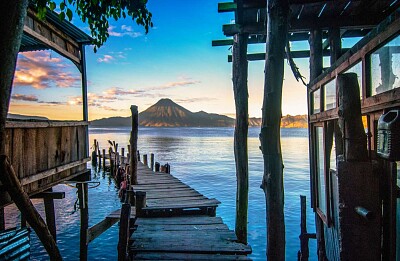 Lake Atitlan in Guatemala