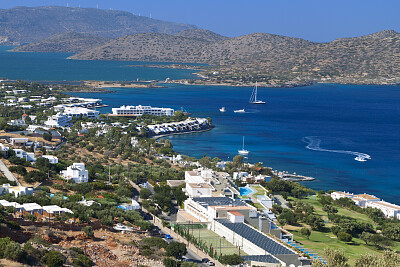 baie d 'Elounda CrÃ¨te