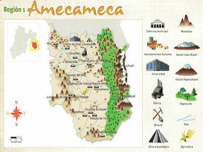 פאזל של Region amecameca