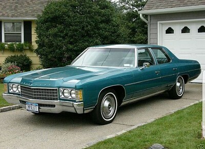 1971 Chevrolet Impala four-door sedan