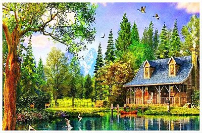 297- Casa de descanso jigsaw puzzle