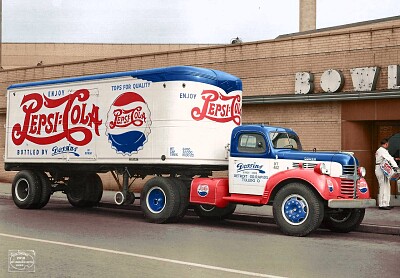 1946 Dodge WK-66 Pepsi truck