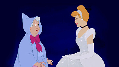 פאזל של cinderella and the fairy godmother