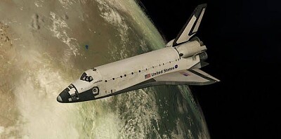 פאזל של space shuttle