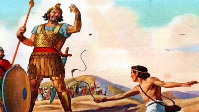 פאזל של David y Goliat