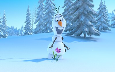 Olaf es un muÃ±eco de nieve. jigsaw puzzle