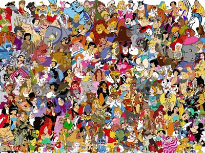 all classic disney characters