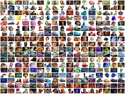 פאזל של Disney pixar characters