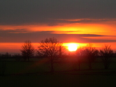 Red Sky at night