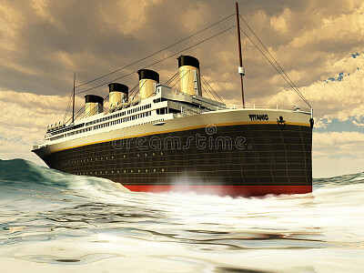 Titanic Ocean-Liner.