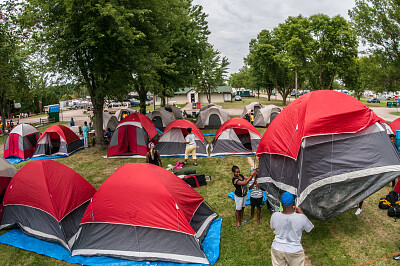 Campsite jigsaw puzzle