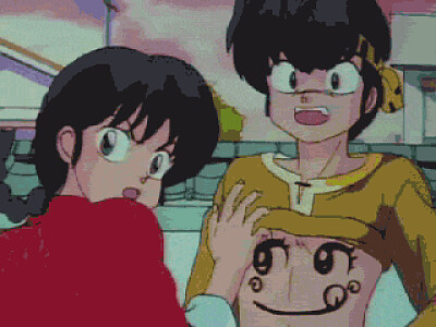 פאזל של ranma y ryoga huyen de akane