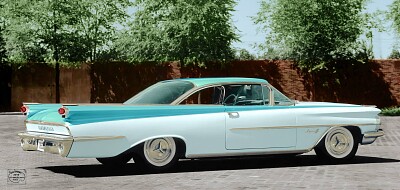 1959 Oldsmobile Super 88 Holiday SceniCoupe