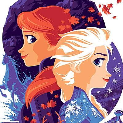 Frozen jigsaw puzzle