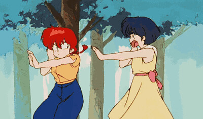 פאזל של ranma y akane bailando