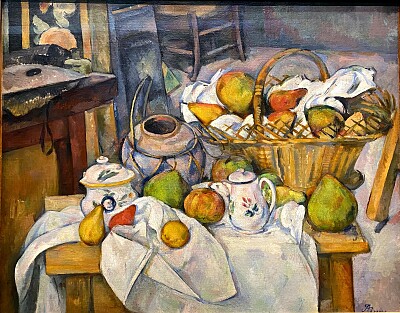 CÃ©zanne table aux fruits