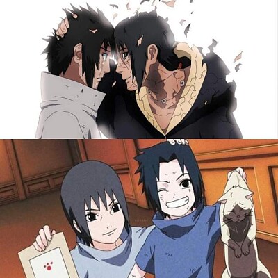 itachi y sasuke