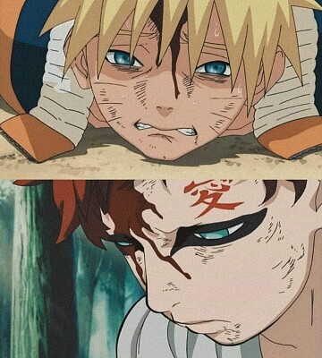 naruto y gaara