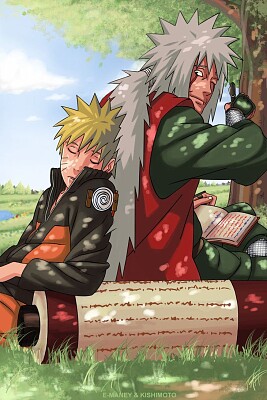 naruto y jiraija