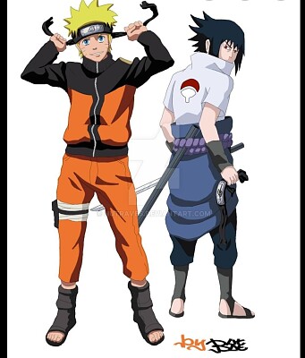 naruto y sasuke jigsaw puzzle