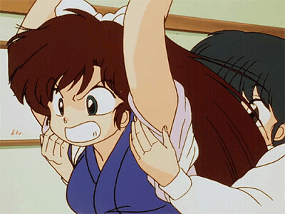 akane retiene a ukio ranma 1/2