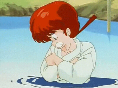 ranma se asusta por que es mujer ranma 1/2 jigsaw puzzle