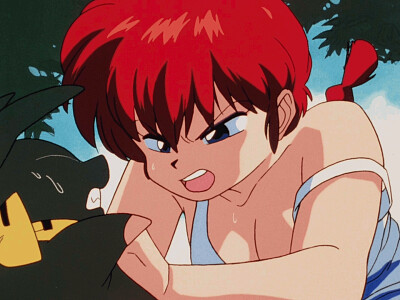 פאזל של ranma exije una explicacion a p-chan ranma 1/2