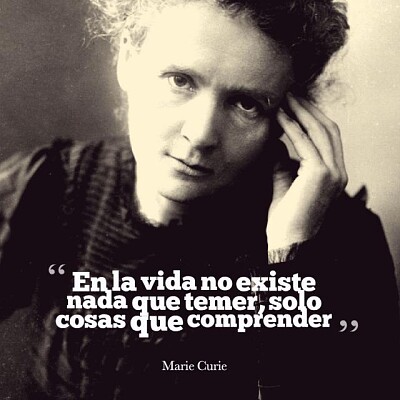 פאזל של COMPRENDER, MARIE CURIE