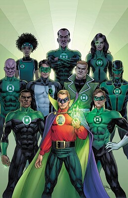 GREEN LANTERN - 1000 jigsaw puzzle